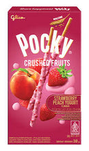 Pocky Sticks Crushed Fruits Strawbery Glico 38gm