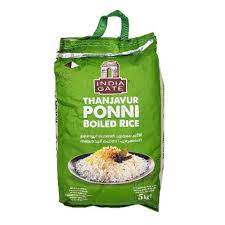 Ponni Boiled Rice India Gate 10kg( Only one bag per order)