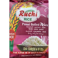 Ponni Boiled Rice Ruchi 5kg