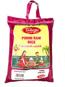Ponni Raw Rice Telugu Foods 5kg