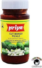 Mango Pickle Without Garlic Priya 300gm