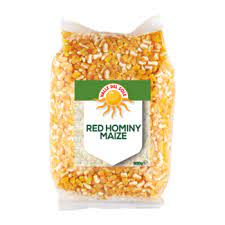Red Hominy Maize Valle Del Sole (VDS) 900gm