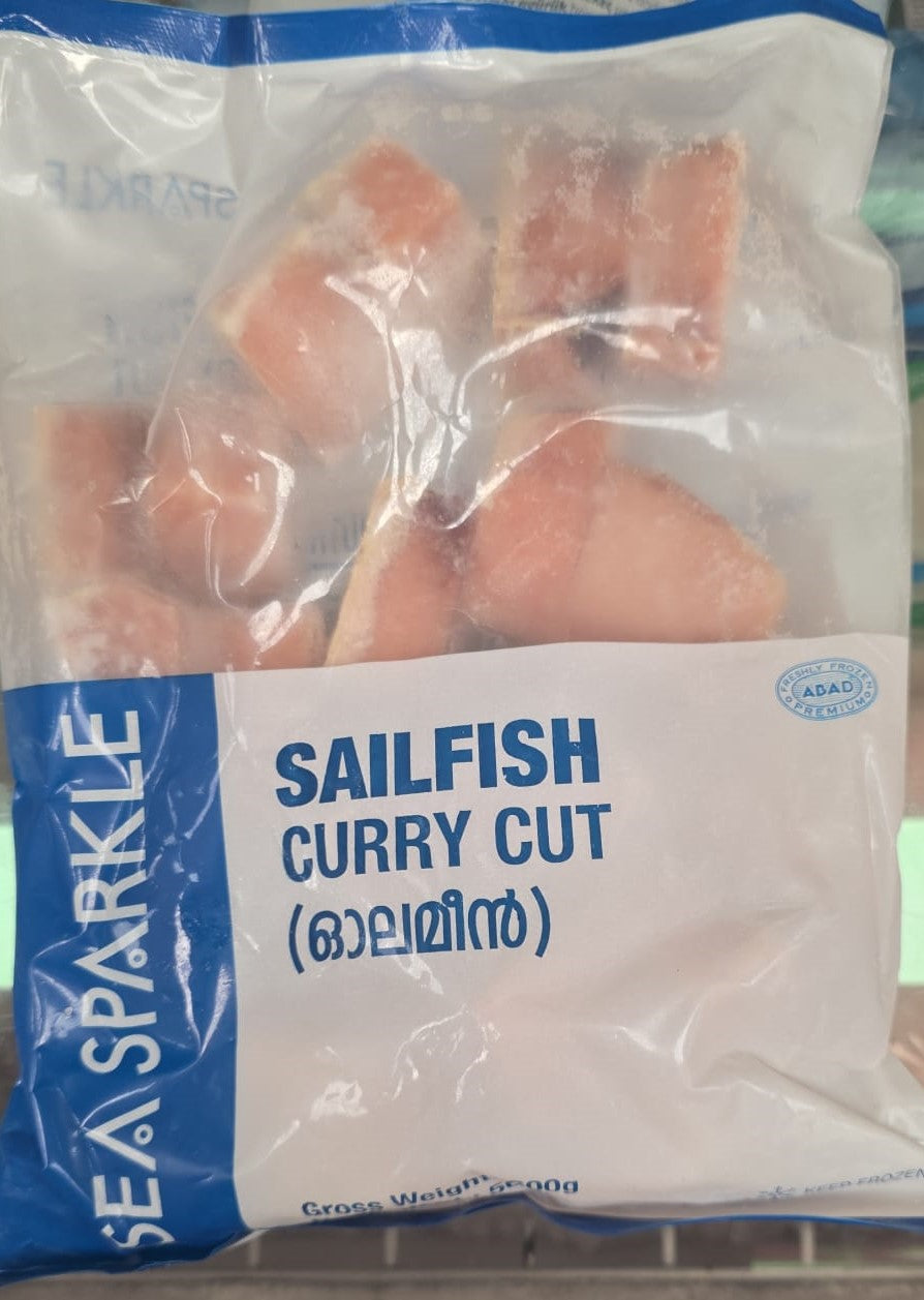 Frozen Sail Fish Curry Cut Sea Sparkle 600gm (Only click & collect)