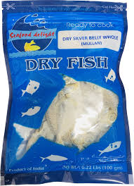Frozen Dry Silver Belly Whole (Mullen) Seafood Delight 100gm (Only for Blanch, Lucan, Meath, Maynooth & Kilcock)