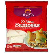 Frozen Meat Samosa Shazans 650gm (Only for Blanch, Lucan, Meath, Maynooth & Kilcock)