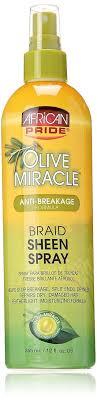 Olive Braid Sheen Spray Xtra Shine AFP 12oz