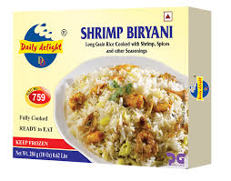 Frozen Shrimp Biryani Daily Delight 283gm (Only for Blanch, Lucan, Meath, Maynooth & Kilcock)