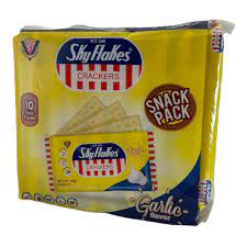 Biscuits Garlic Flav Skyflakes 10 x 25gm
