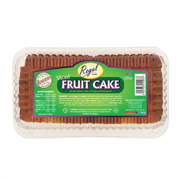 Sliced Fruit Cake Regal 10pcs