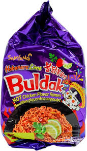 Noodles Hot Chicken Habanero Lime Multipack Samyang 5x140gm