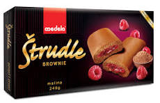 Brownie Raspberry Strudel Medela 240gm