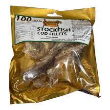 Stock Fish Cod Fillets African Beauty 100gm
