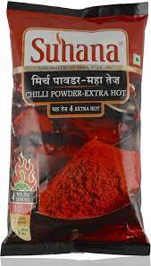 Extra Hot Chilli Powder Suhana 400gm