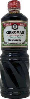 Soy Sauce Naturally Tamar Gluten Free Kikkoman 1L