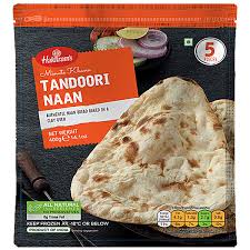 Frozen Tandoori Naan Haldirams 400gm (Only for Blanch, Lucan, Meath, Maynooth & Kilcock)