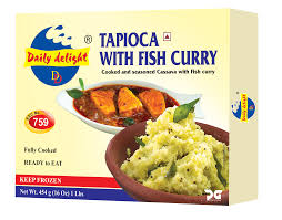 Frozen Tapioca With Fish Curry DD 454gm (Only Click & Collect)