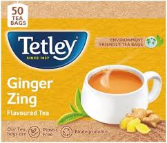 Tetley Tea Bag Ginger 50nos Tata