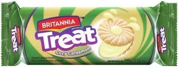 Treat Fruit Cream Cardamom Britannia 100gm