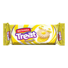 Treat Fruit Cream Pineapple Britannia 100gm