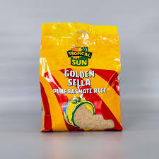 Basmati Rice Golden Sella Tropical sun 5kg
