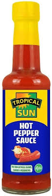 Hot Pepper Sauce Tropical Sun 150ml
