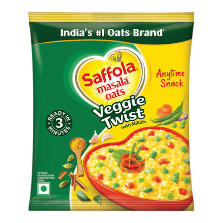 Oats Millet Veggie Twist Saffola 38gm