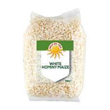 White Hominy Maize Valle Del Sole (VDS) 900gm