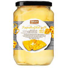 Peppers Yellow Fillet Natura 720ml