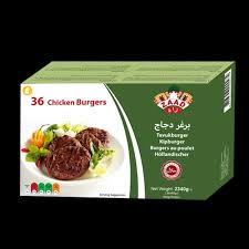 Frozen Chicken Burger Zaad 36pcs (Only Click & Collect)