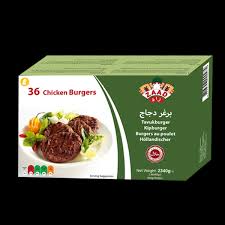 Frozen Chicken Burger Zaad 36pcs (Only for Blanch, Lucan, Meath, Maynooth & Kilcock)