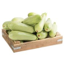 Fresh Zucchini White Courgettes 1kg