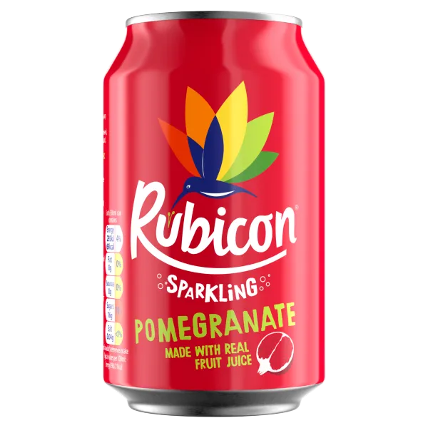 Pomegranate Juice Rubicon Can 330ml
