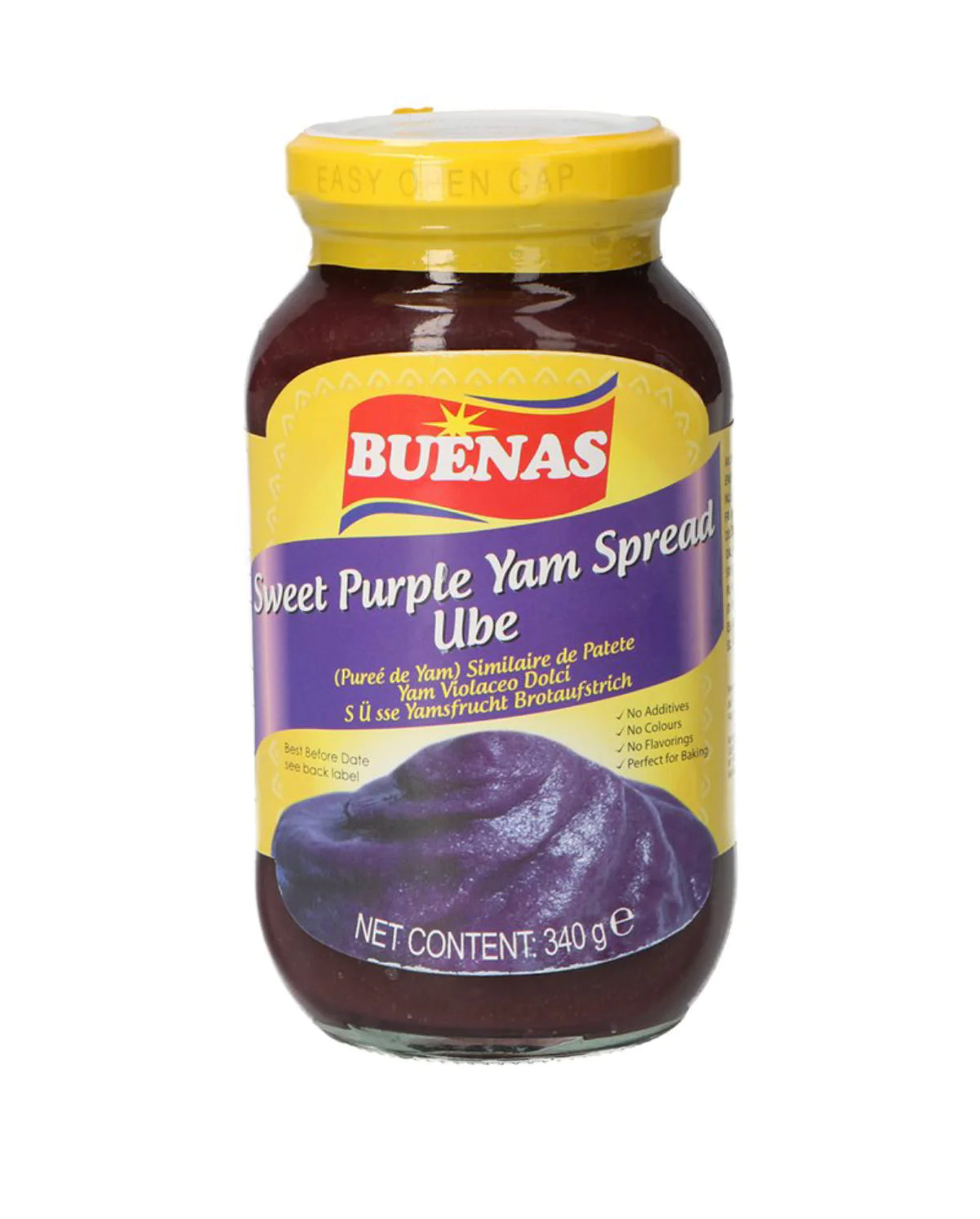 Purple Yam Jam Buenas 340g
