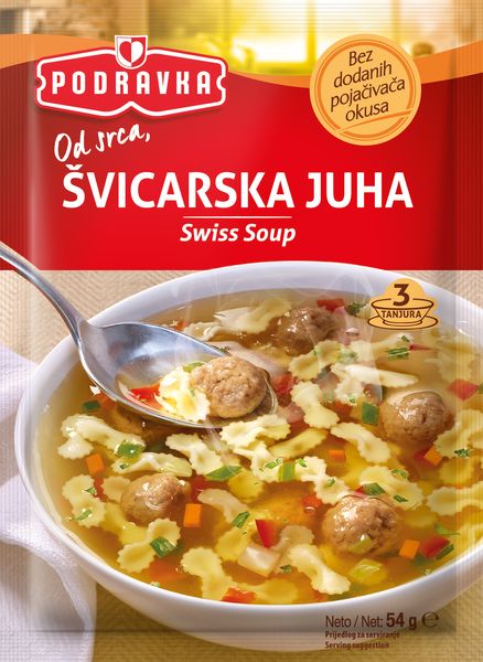 Soup Swiss Podravka 54g