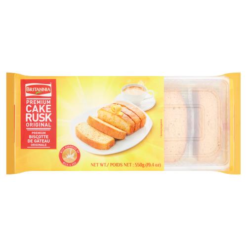 Cake Rusk Britannia 550g