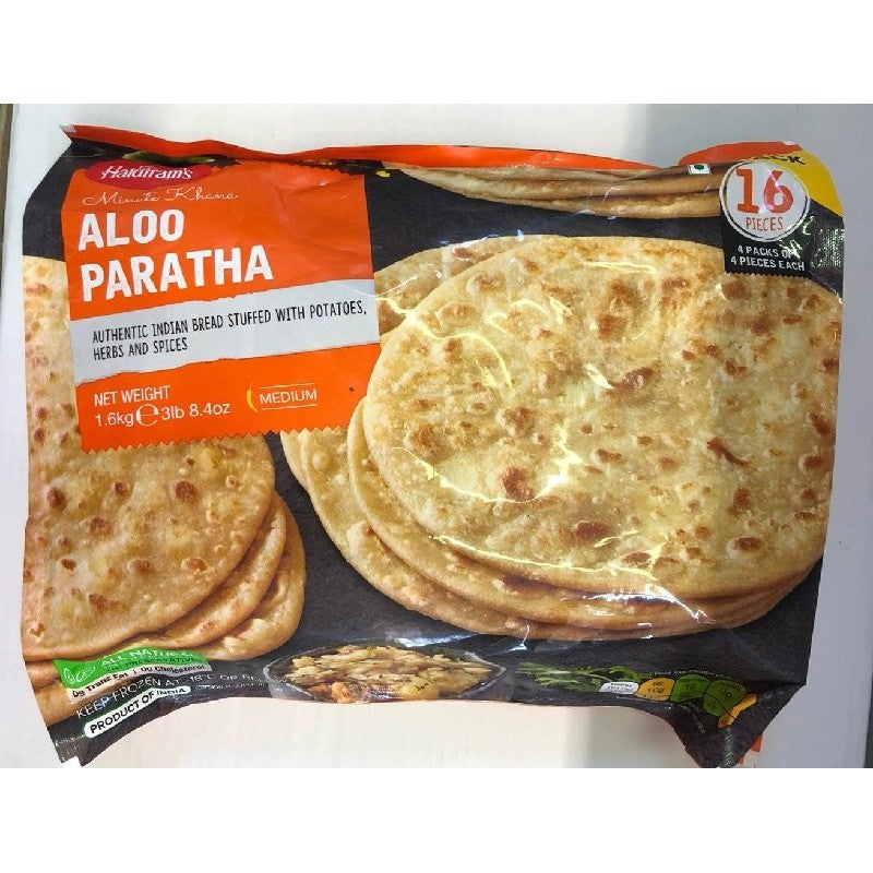 Frozen Aloo Paratha Haldirams 1.6 kg 16 pcs ( Only for Blanch, Lucan, Maynooth, Meath & Kilcock)