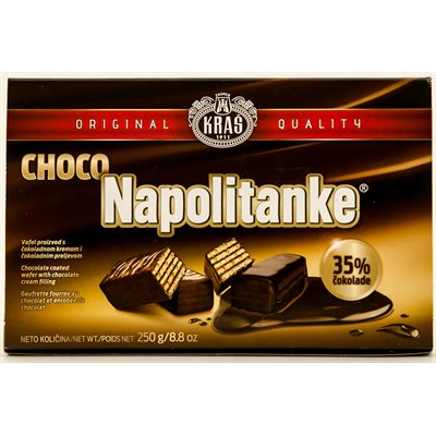 Kras Napolitanke Choklad Wafers 250g