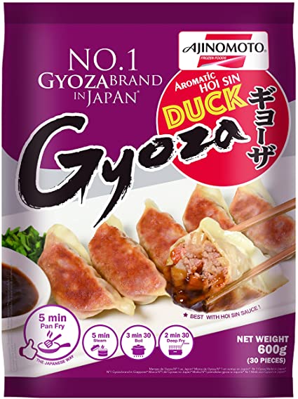 Frozen Gyoza Japanese Style Duck Dumplings Ajinomoto 600g ( Only for Blanch, Lucan, Meath, Maynooth & Kilcock)