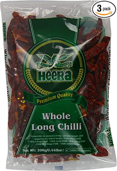 Chilli Whole Red Heera 200g