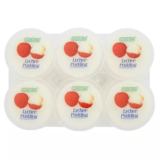 Lychee Pudding Cocon 80g x 6