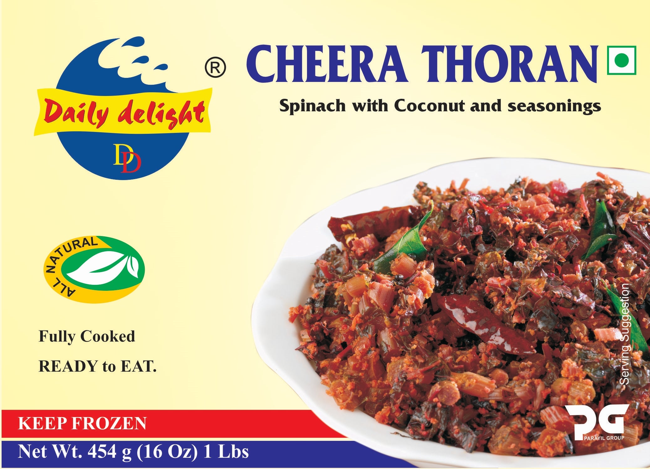 Frozen Cheera Thoran Daily Delight ( Only for Blanch , Lucan, Maynooth, Meath & Kilcock)