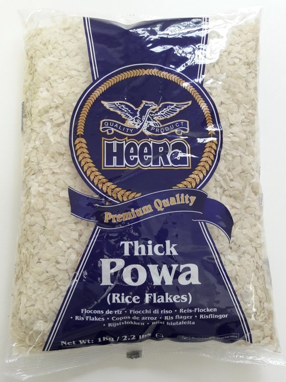 Rice Flakes WhiteThick Powa Heera 1kg