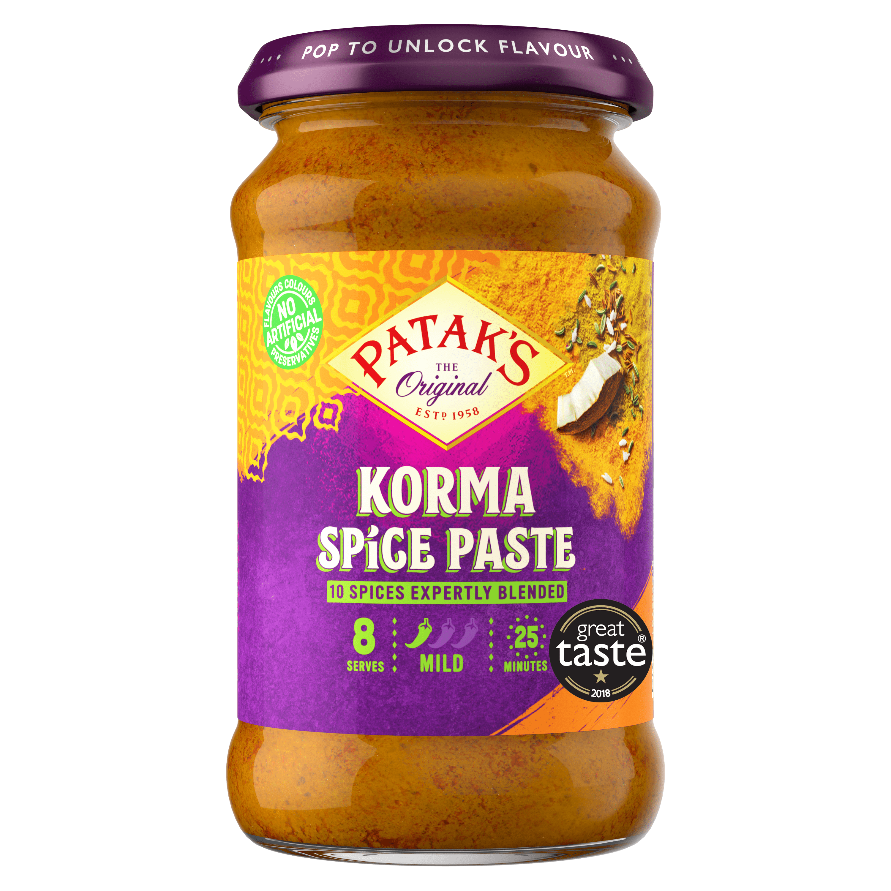Korma Paste Patak's 283g