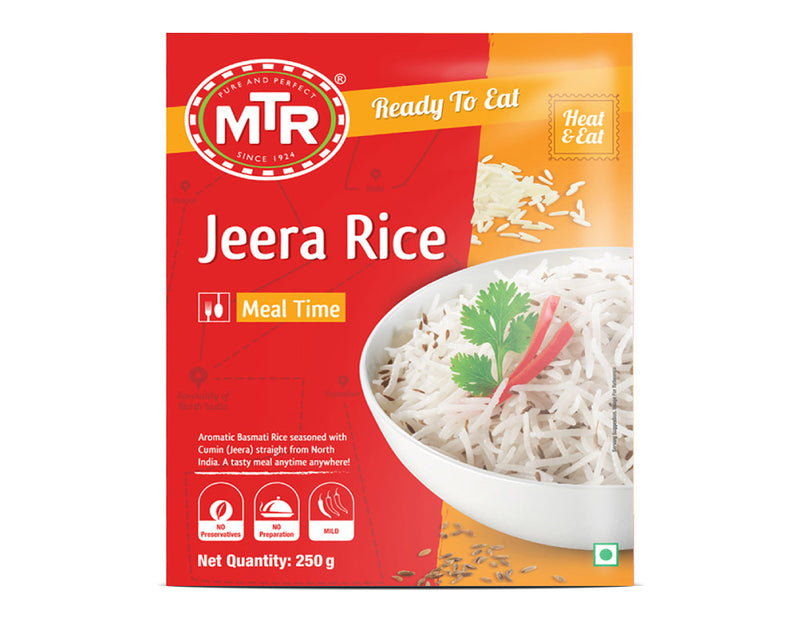 Jeera Rice Ready to Eat MTR 250g