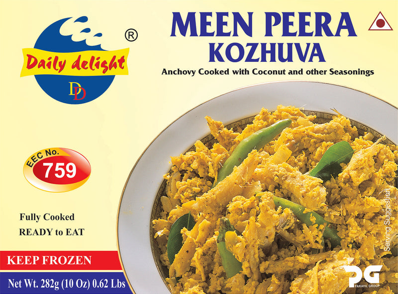 Frozen Meen Peera Kozhuva Daily Delight 282g  ( Only for North Dublin, Blanch , Lucan, Maynooth, Meath & Kilcock)