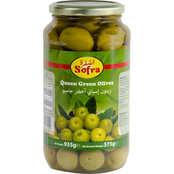 Olives Pitted Green Sofra 935g
