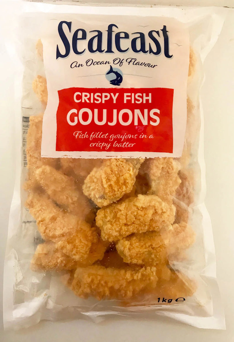 Frozen Crispy Fish Goujons Seafeast 1kg(Only for Blanch, Lucan, Maynooth, Meath & Kilcock)