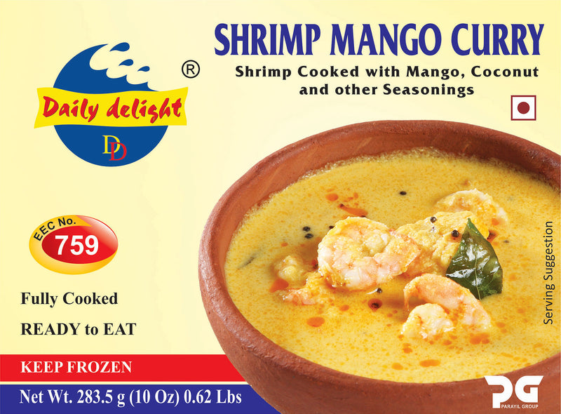 Frozen Shrimp Mango Curry Daily Delight 282g( Only for Blanch, Lucan, Meath, Maynooth & Kilcock)