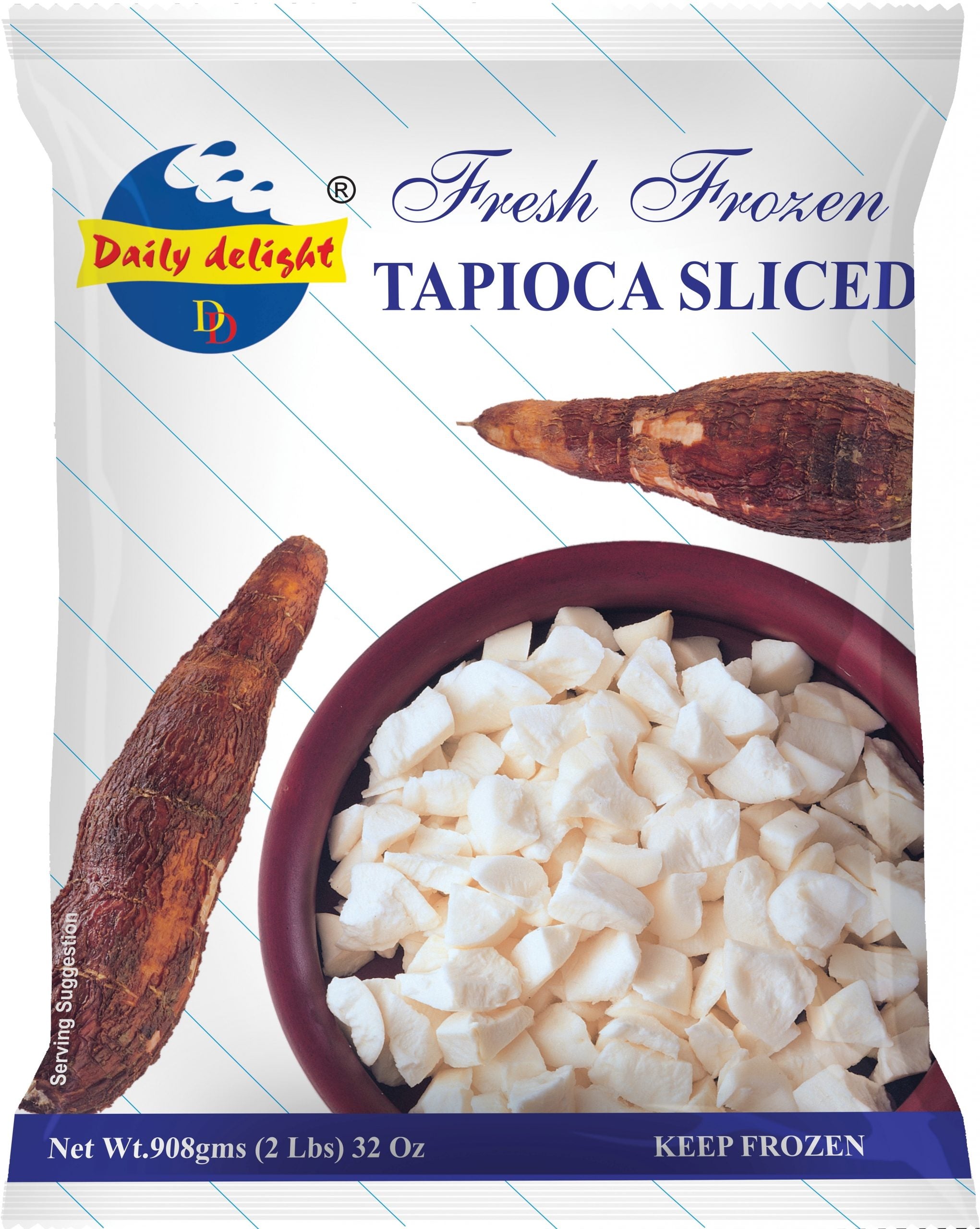 Frozen Tapioca Sliced Daily Delight 908g ( Click & Collect Only)