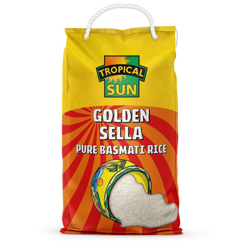 Golden Sella Basmati Rice Tropical Sun 10kg